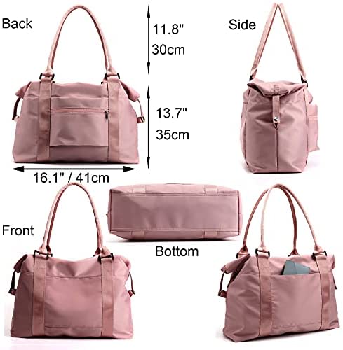 JSAHAH Women Tote Bag Travel Duffel Bag Carry On Luggage Bag Sports Gym Bag - Afbeelding 3