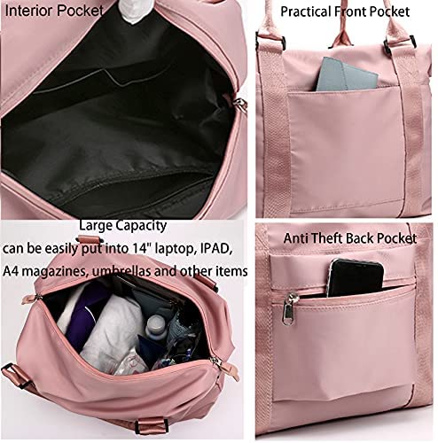 JSAHAH Women Tote Bag Travel Duffel Bag Carry On Luggage Bag Sports Gym Bag - Afbeelding 6