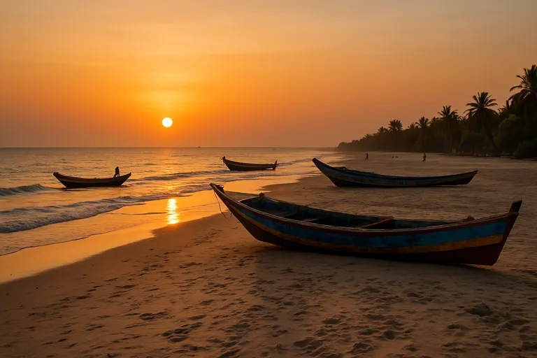 Banjul strand: gouden zonsondergangen, lokale sfeer en natuurparels