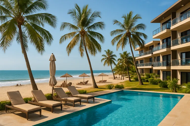 Droom weg aan de gouden stranden van kololi: jouw perfecte strandresort in Gambia