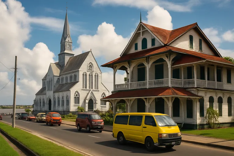 Georgetown, hoofdstad van Guyana: koloniale elegantie en tropische energie aan de demerara