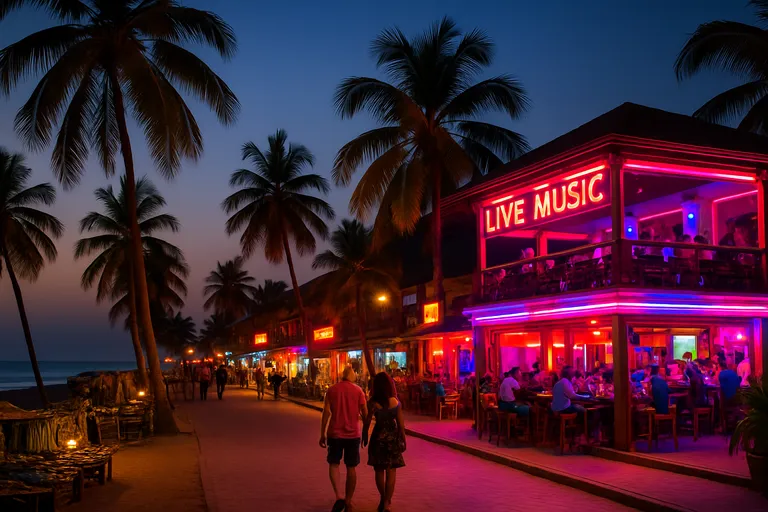 Het kloppende hart van senegambia: palmen, neon en live muziek aan de kust van kololi