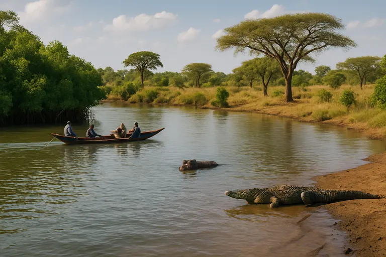 Wilde natuur in Gambia: mangroven, savannes en wildlife langs de Gambia-rivier